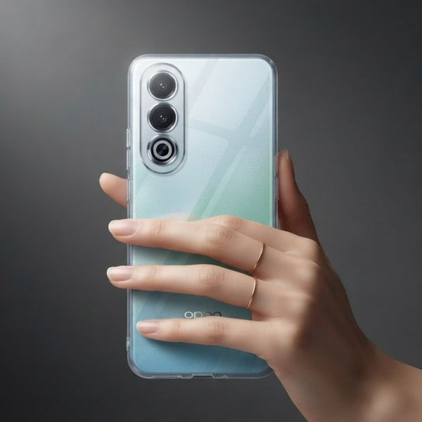 SilicaClear Transparent Silicone Case for Oppo K12X