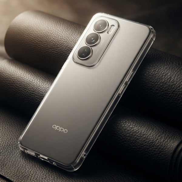SilicaClear Transparent Silicone Case for Oppo Reno 12 Pro 5g