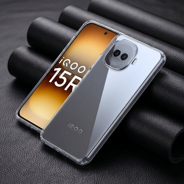 SilicaClear Transparent Silicone Case for iQOO 15r