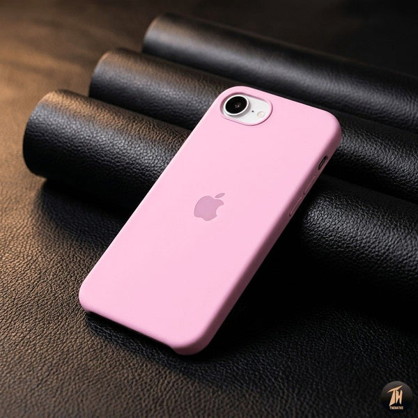 Pink Original Silicone case for Apple iphone 17E