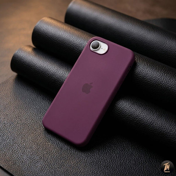Dark Pink Original Silicone case for Apple iphone 17E