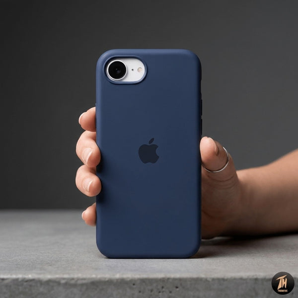 Dark Blue Original Silicone case for Apple iphone 17E