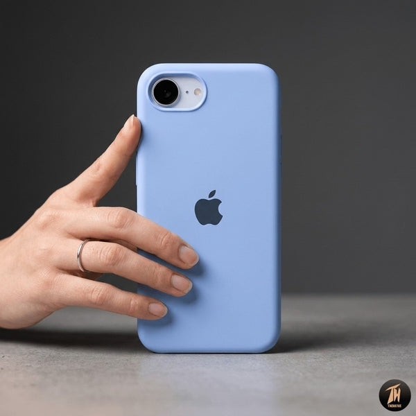 Cloud Blue Original Silicone case for Apple iphone 17E