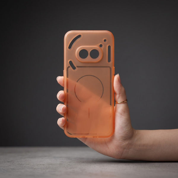 Orange Amber Silicone Case for Nothing Phone 2A