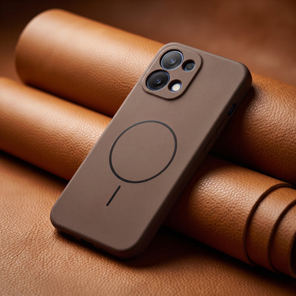 CAVEN Dark Brown Silicone case for Oppo F31