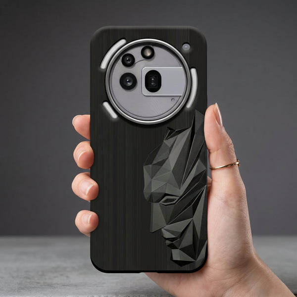 Superhero Engraved logo silicon Case for Nothing Phone 3A Pro