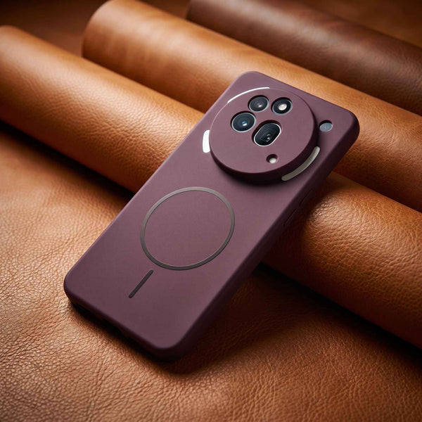 CAVEN Dark Pink Silicone case for Nothing Phone 3a Pro