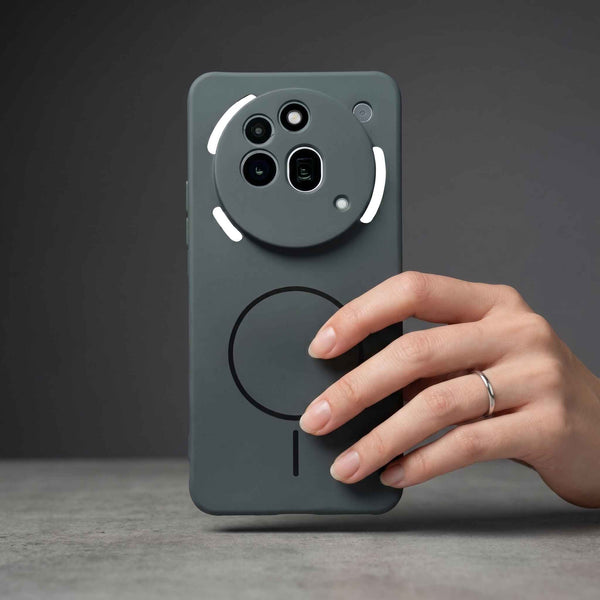CAVEN Grey Silicone case for Nothing Phone 3a Pro