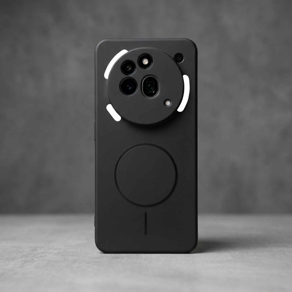 CAVEN Black Silicone case for Nothing Phone 3a Pro