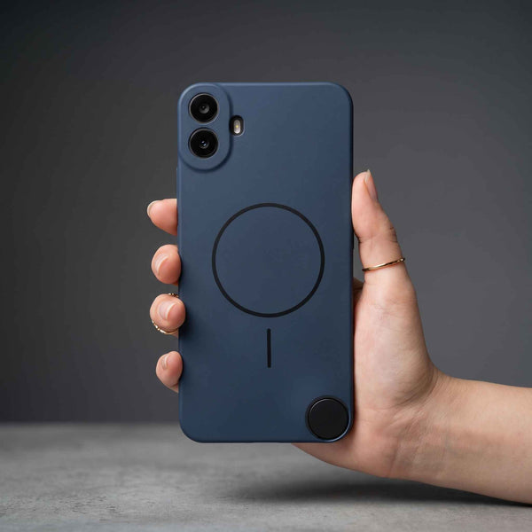 CAVEN Dark Blue Silicone case for CMF PHONE 1