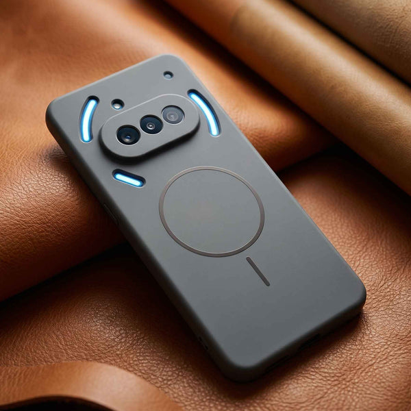 CAVEN Grey Silicone case for Nothing Phone 3a