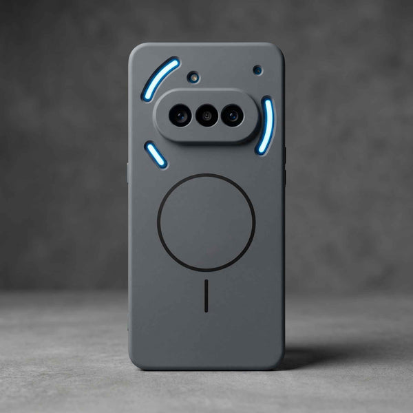 CAVEN Grey Silicone case for Nothing Phone 3a
