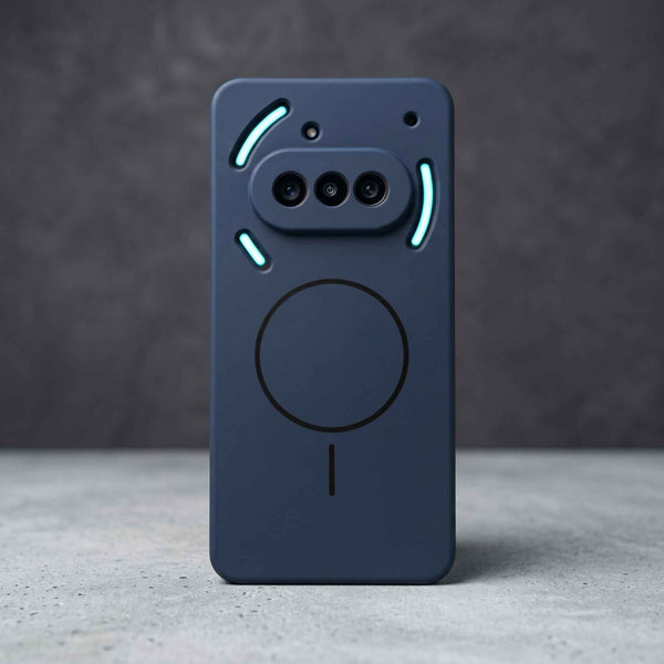 CAVEN Dark Blue Silicone case for Nothing Phone 3a