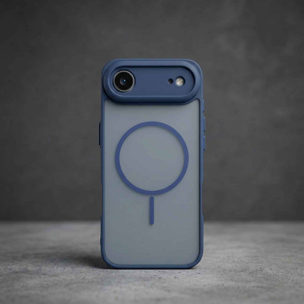 KYRON Matte Dark Blue Case for Apple Iphone Air