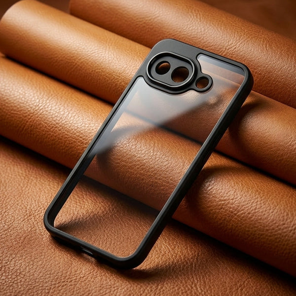 Pureview Black Hybrid Shockproof Silicone Case for Google Pixel 10a
