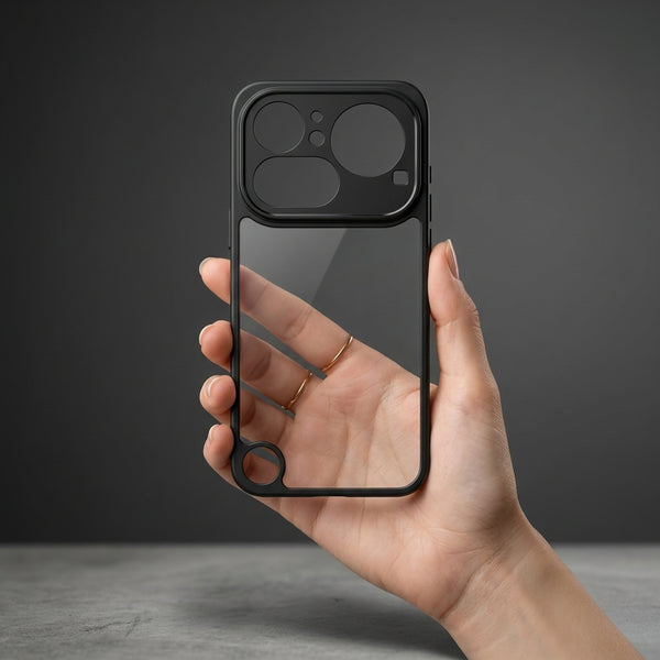 Pureview Black Hybrid Shockproof Silicone Case for Nothing Phone 4a Pro