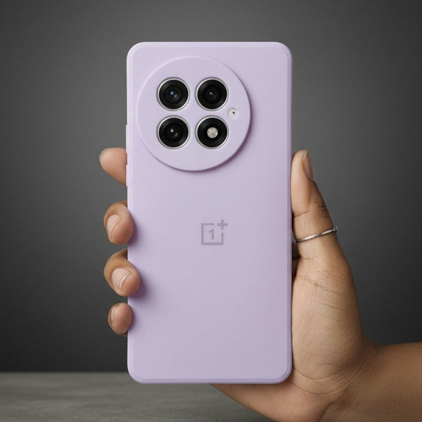 Purple Candy Silicone Case for Oneplus 13