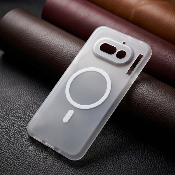 White Paper Matte Magsafe Case for Nothing Phone 4a