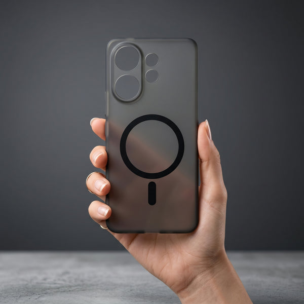 Black Paper Matte Magsafe Case for Vivo V60