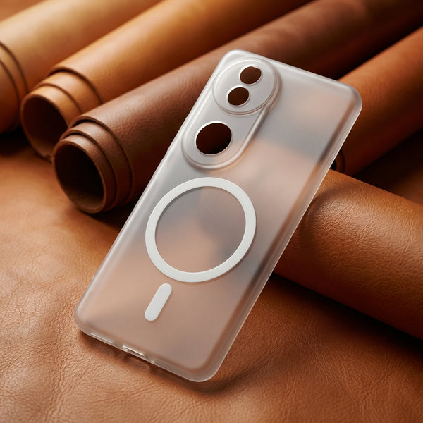 White Paper Matte Magsafe Case for Vivo V50
