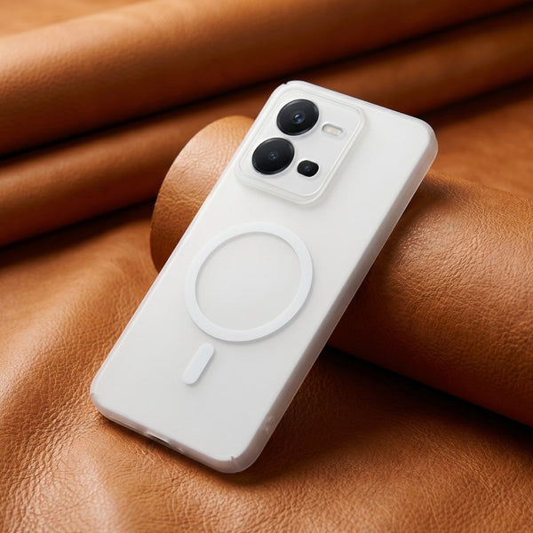 White Paper Matte Magsafe Case for Vivo V25