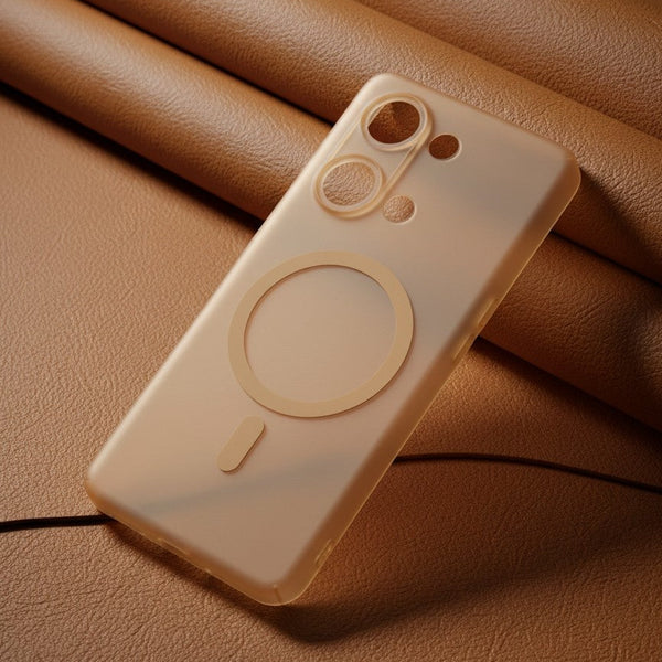 Natural Titanium Paper Matte Magsafe Case for Oneplus Nord 3