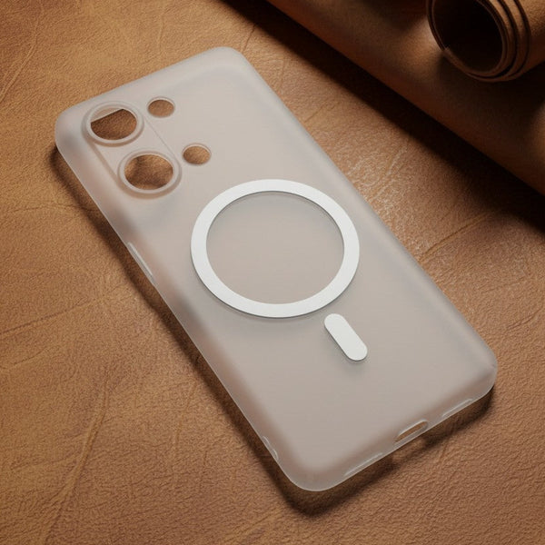 White Paper Matte Magsafe Case for Oneplus Nord 3