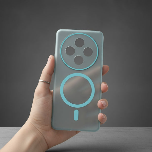 Blue Paper Matte Magsafe Case for Vivo T4