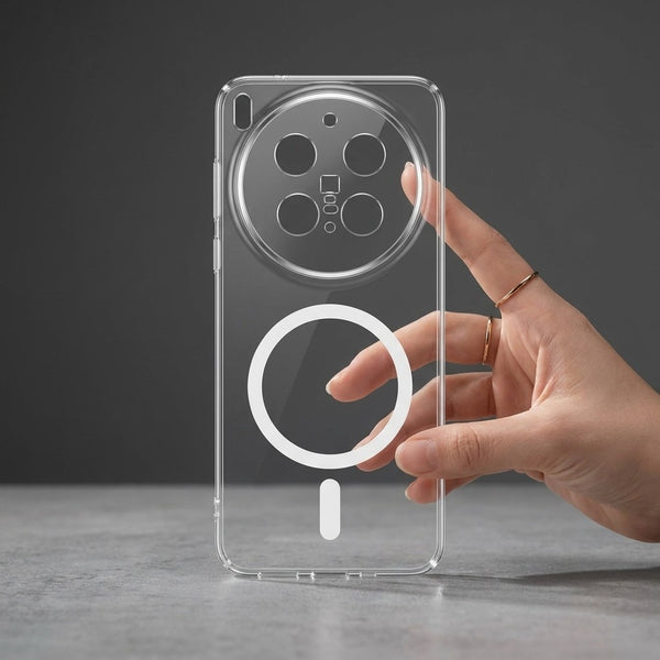 Anti Yellow Magsafe Transparent Case for Vivo X300 Pro