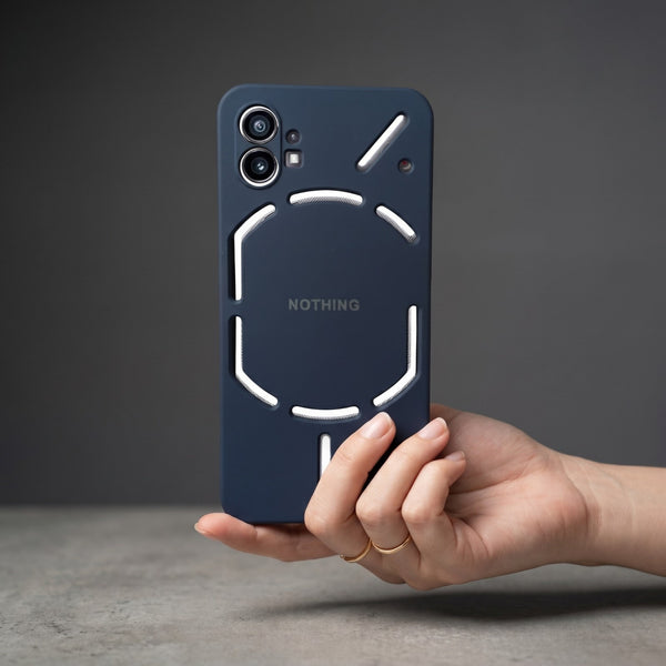 Dark Blue Camera Original Case for Nothing Phone 1