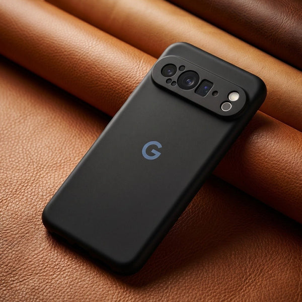 Black Camera Original Silicone case for Google Pixel 9 Pro XL