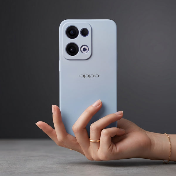 Purple Camera Original Silicone case for Oppo Reno 13