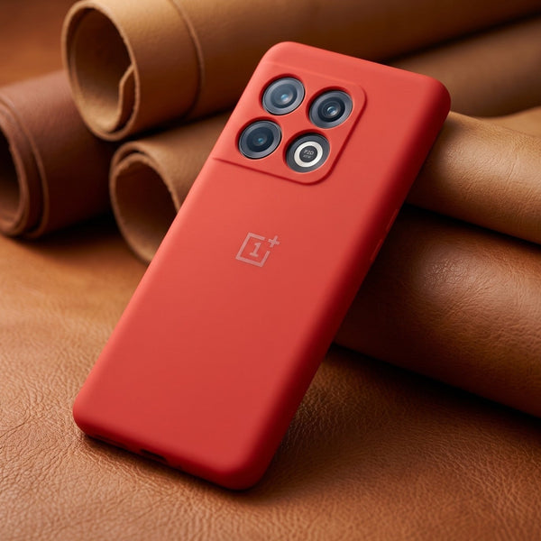 Red Original Camera Original Silicone case for Oneplus 10 Pro