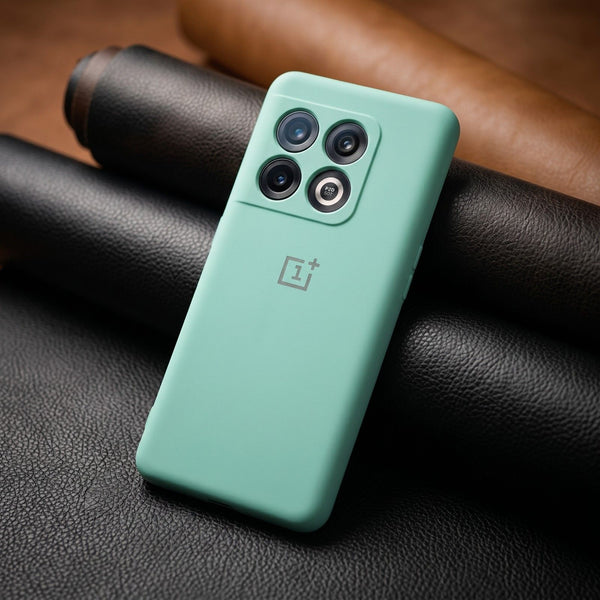 Light Blue Original Camera Original Silicone case for Oneplus 10 Pro