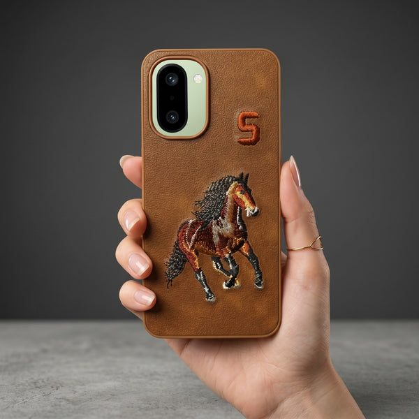 Brown Leather Horse No. 5 OC Ornamented for Oneplus 15r