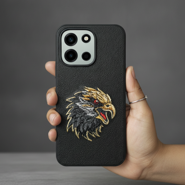 Black Leather Eagle OC Ornamented for Oneplus Nord 6
