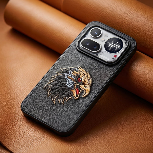 Black Leather Eagle OC Ornamented for Nothing Phone 4A Pro
