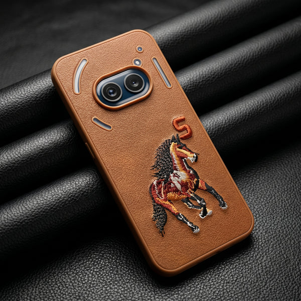 Brown Leather Horse No. 5 OC Ornamented for  Nothing Phone 2a
