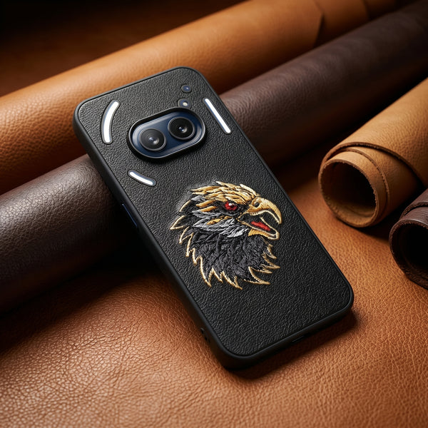 Black Leather Eagle OC Ornamented for  Nothing Phone 2a