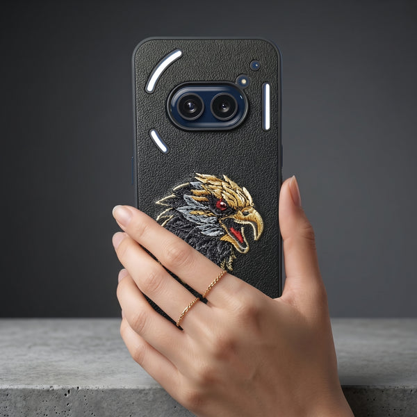Black Leather Eagle OC Ornamented for  Nothing Phone 2a