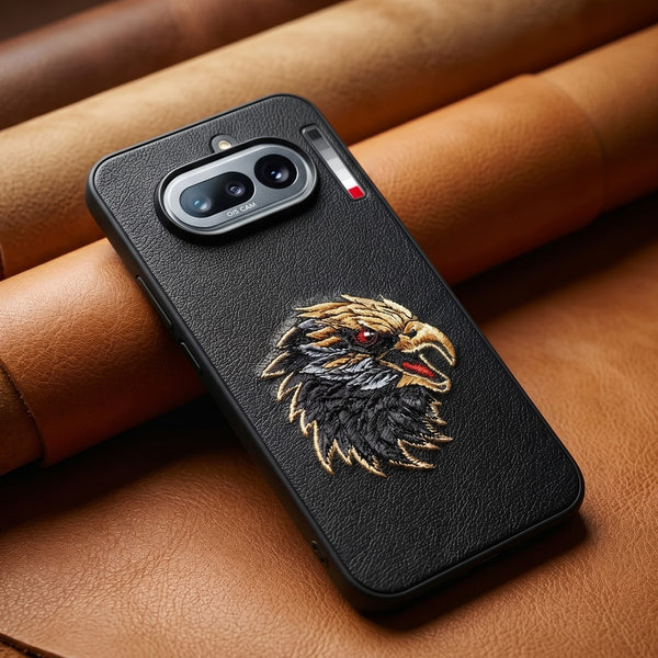 Black Leather Eagle OC Ornamented for Nothing Phone 4a
