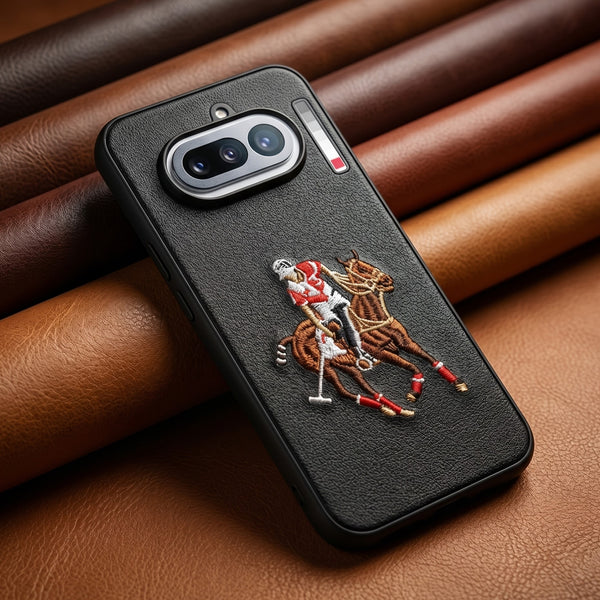 Black Leather Horse Rider OC Ornamented for Nothing Phone 4a