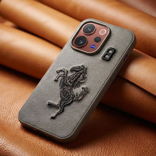 Grey Leather Horse No.8 OC Ornamented for Vivo V70