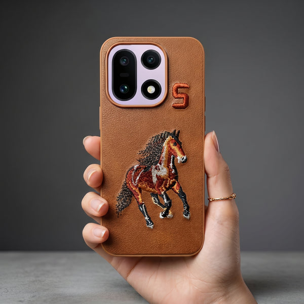 Brown Leather Horse No. 5 OC Ornamented for Oneplus 15