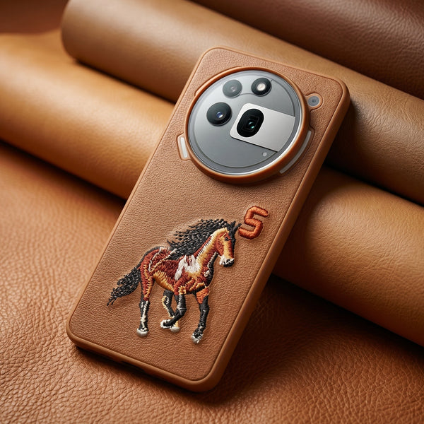 Brown Leather Horse No. 5 OC Ornamented for Nothing Phone 3A Pro
