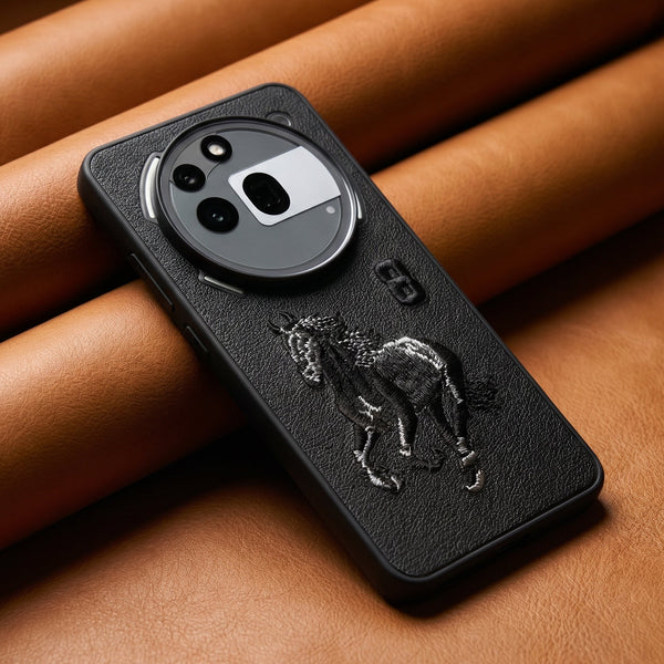 Black Leather Horse No. 3 OC Ornamented for  Nothing Phone 3A Pro