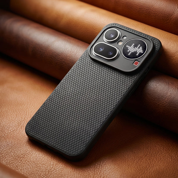Black Line Wave Silicone Case for Nothing Phone 4A Pro