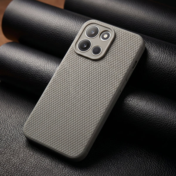 Grey Line Wave Silicone Case for Oneplus Nord 6
