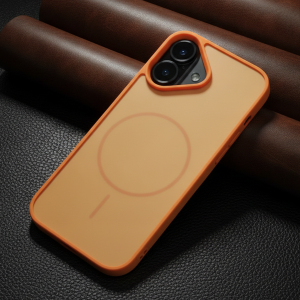 GripMate Orange OC Silicone case for Apple iphone 17