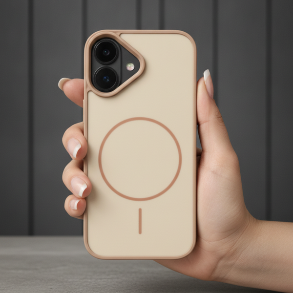 GripMate Brown OC Silicone case for Apple iphone 17